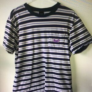 Striped Black and White Men's Tee